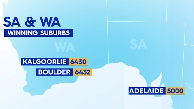 Australia 2022 lotto hotspots