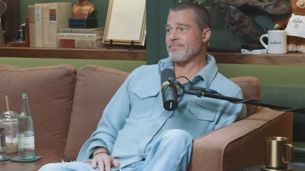 Brad Pitt talks about going to AA during a chat on Armchair Expert with Dax Shepard