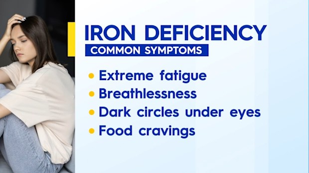 Low iron levels