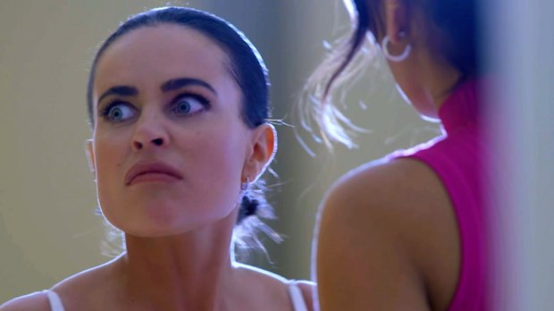 MAFS bride Bronte Schofield looking furious