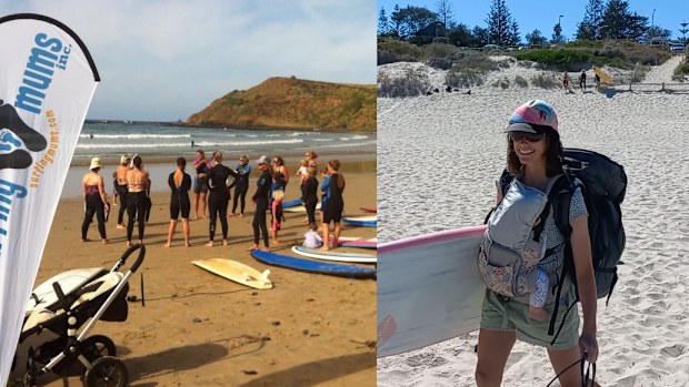 Surfing Mums group.