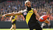 Houli was once again among the Tigers' best with 26 disposals in the Grand Final win over the Giants