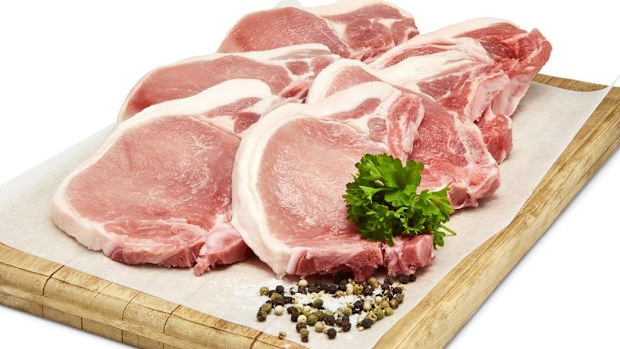Woolworths moisture infused chops.