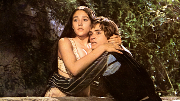 Olivia Hussey and Leonard Whiting  1968 version of "Romeo and Juliet,"