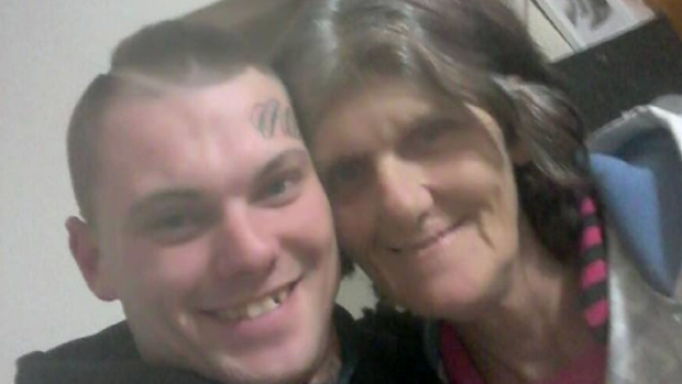 Kim Duncan and her son Shane.