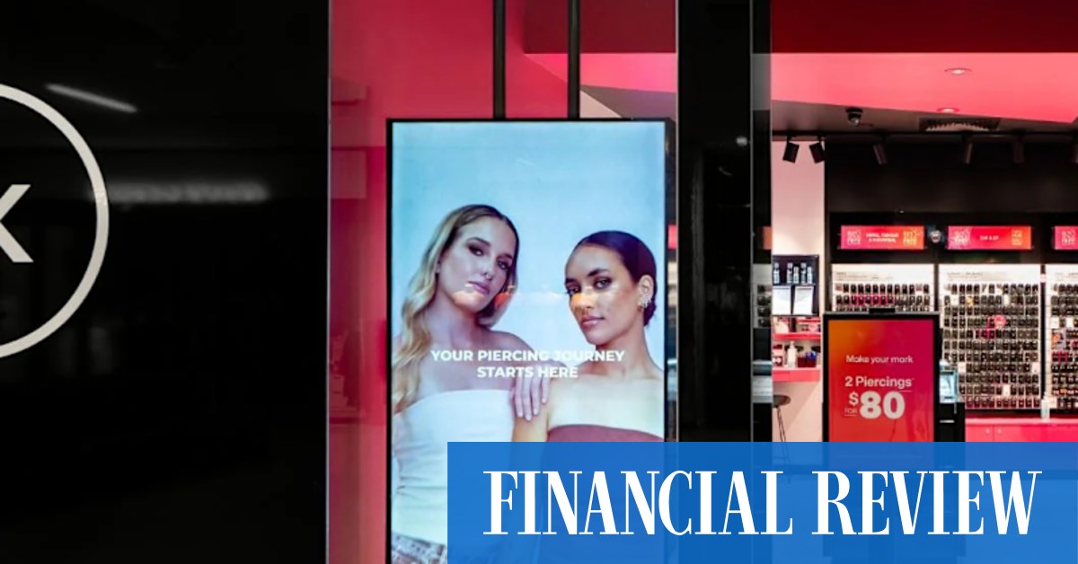 afr.com - Sarah Thompson, Kanika Sood, Emma Rapaport - Piercing and jewellery chain SkinKandy bankers up for $400m ASX debut
