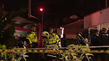 A teenager was stabbed outside a Brisbane McDonald’s