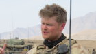Captain Keith Wolahan in Kandahar, Afghanistan, in February 2010.  