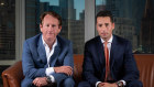 Credit Clear co-founders Mark Casey and Lewis Romano.