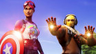 Fortnite's Season 4 includes a crossover with Disney's Marvel characters, but it's not available on iPhone.