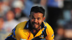 Azeem Rafiq in action for Yorkshire in Leeds in 2013.