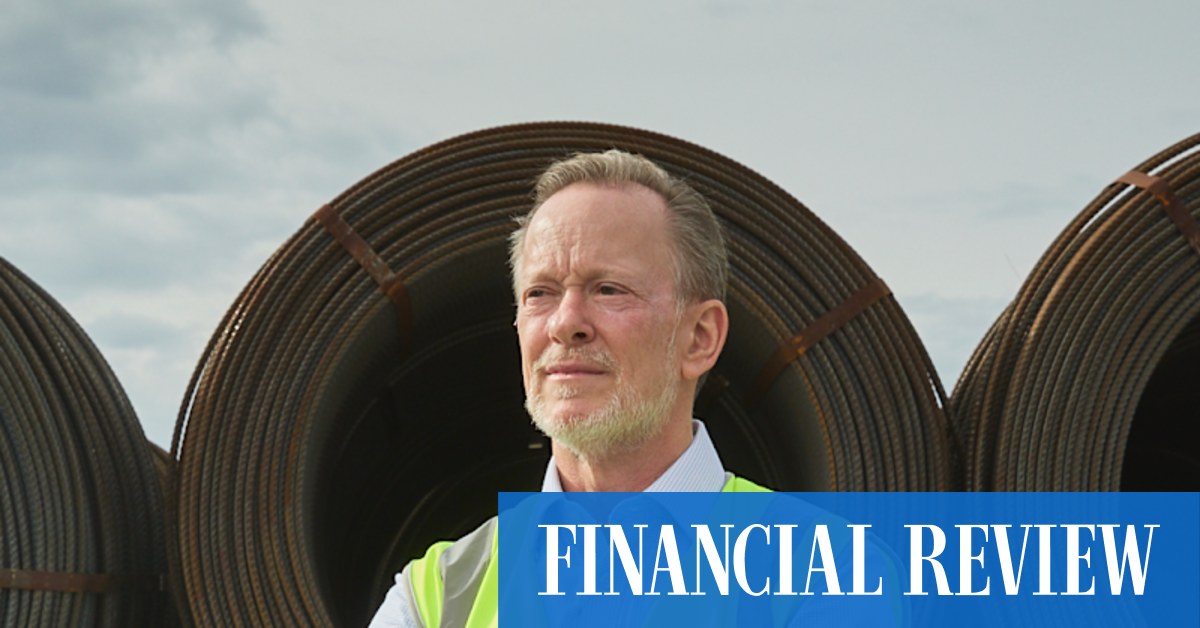 afr.com - Simon Evans - Westview seeks partners for $1b steel plant amid construction boom