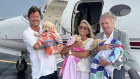 Caledonia chief investment officer Will Vicars collecting his new puppy last month. 