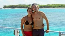 Tobias Moran with Simone Strobel.