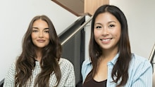 Stax new CEO Anna Cheng (right) with new creative director Georgia Bachmann.