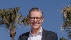 Sydney Airport boss Geoff Culbert says a new park outside the international terminal gives Sydney’s visitors a sense of space and light.