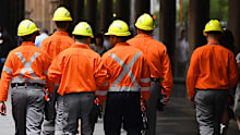 The unemployment rate has gone down slightly in February.