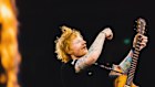 Ed Sheeran during his concert at the MCG in Melbourne in 2023.