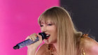 Taylor Swift in concert in Los Angeles this week. The artist is among the stars on the Universal Music label.