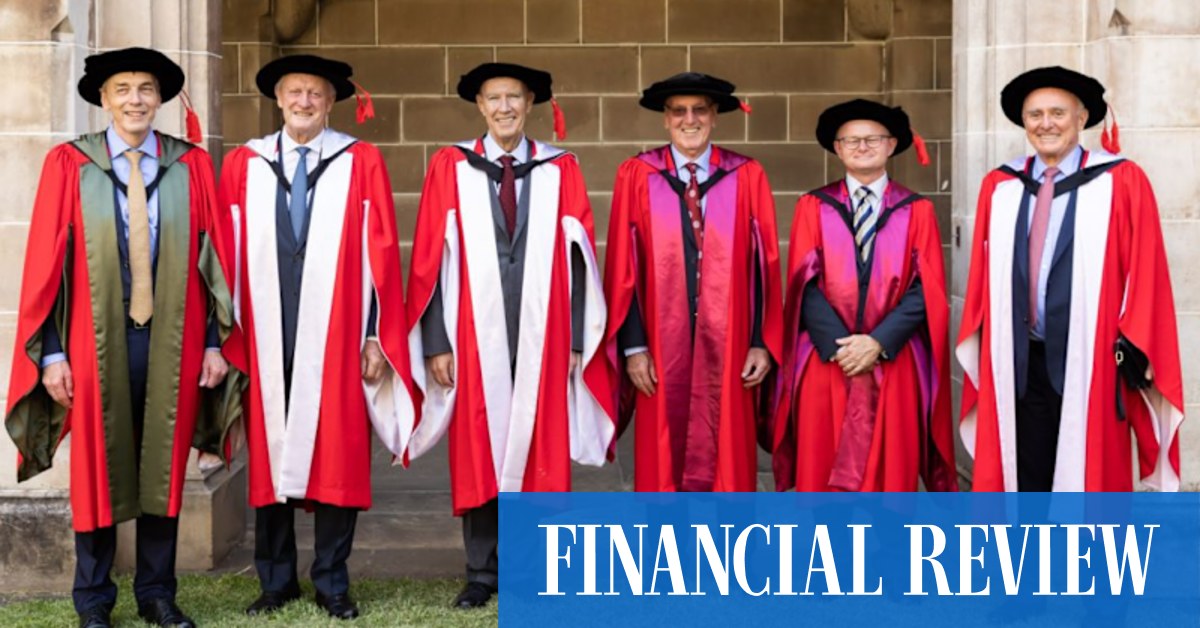 Snow Medical Research Foundation bans University of Melbourne after it gave honorary degrees to six white men - Vimarsana News