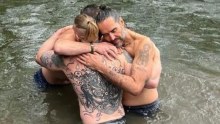 Russell Brand shared the news of his baptism in a typically verbose Instagram video on April 29.