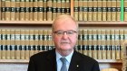 SYDNEY, AUSTRALIA - MAY 12:  NSW Supreme Court Chief Justice Tom Bathurst poses for a portrait after a media round table discussion with Fairfax journalists on May 12, 2015 in Sydney, Australia.  (Photo by Ben Rushton/Fairfax Media)
