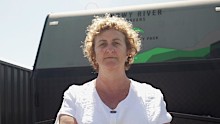 Deanne is living in a caravan as she can’t get into her new house.