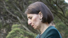 Premier Gladys Berejiklian gives a press conference at NSW Parliament House after giving evidence at ICAC.