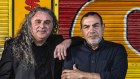 Artist Khaled Sabsabi (right) with curator Michael Dagostino.