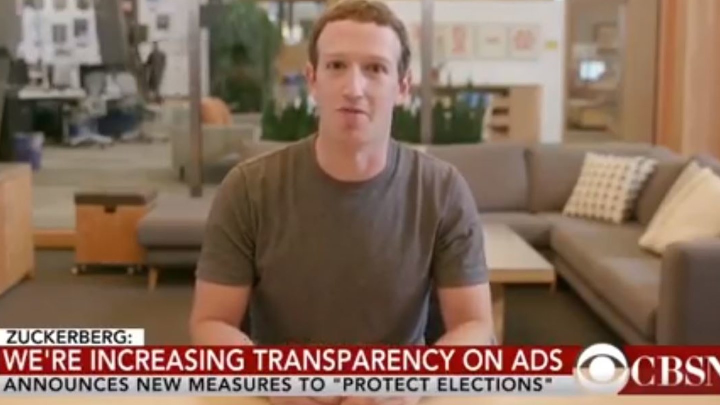 Deepfake video of Mark Zuckerberg