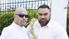 Lord Fusitu’a, left, and nephew Lord Fulivai. 