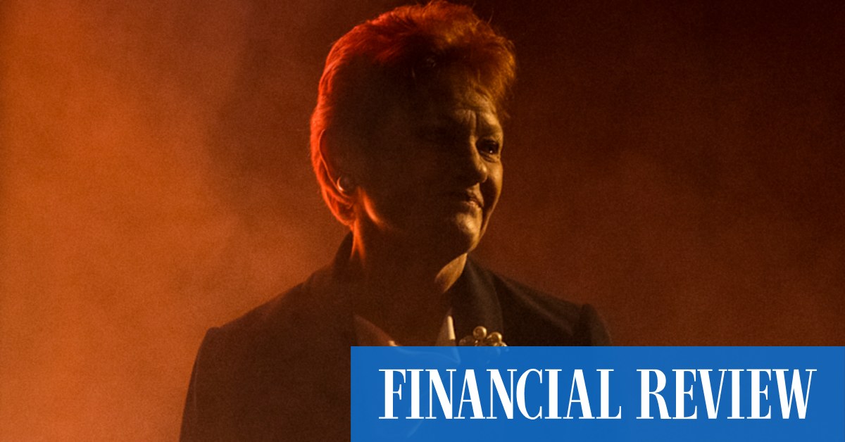 Pauline Hanson’s One Nation pivots from protest party to policy and ...