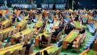 Speakers from 190 countries  included 71 heads of state, 42 heads of government, six vice presidents and crown princes, eight deputy prime ministers and 53 ministers.