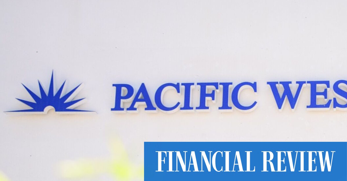 US regional bank shares sink amid concerns for PacWest