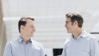 National home care provider Five Good Friends co-founders Nathan Betteridge and Simon Lockyer. 