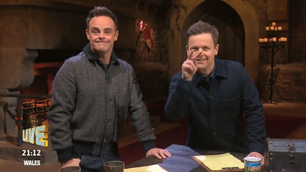 Ant & Dec make a jibe to the Prime Minister during I'm A Celebrity after  leaked Christmas party video