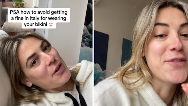 traveller warns against wearing bikini around town in europe
