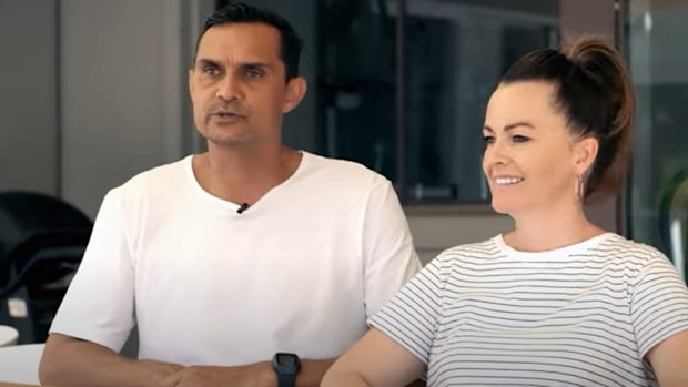 Andy and Deb, The Block