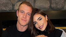 Culpo and McCaffrey have been dating since 2019. 