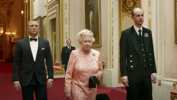 Queen works with Daniel Craig for James Bond scene