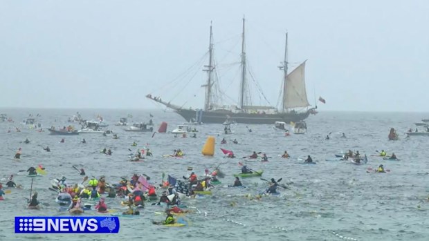 For the first time in its history, the Rottnest Channel swim has been abandoned mid-race.
