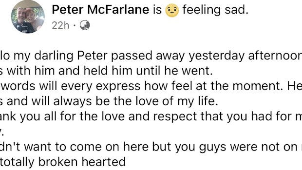  Peter McFarlane.