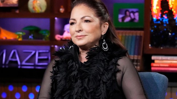 Gloria Estefan playfully shades Jennifer Lopez over Super Bowl Halftime comments.