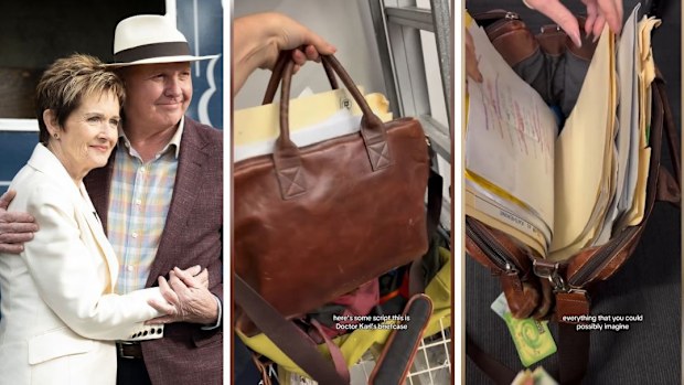 Melbourne woman discovers TV history Neighbours memorabilia in op shop 