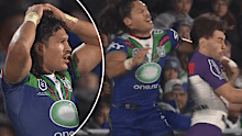Dallin Watene-Zelezniak was sin binned for a high shot on Grant Anderson. 