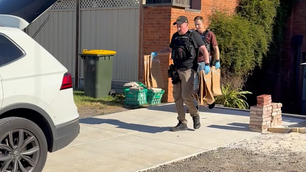 LSD, cocaine, heroin and methamphetamine were all allegedly located in the house.