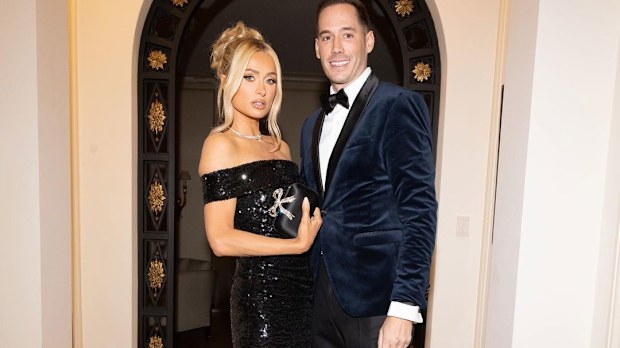 Paris Hilton and Carter Reum