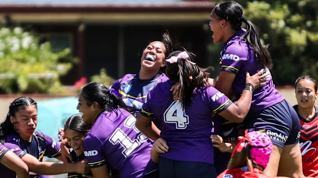 Melbourne Storm marks a historic milestone for its female pathways program at Seabrook Reserve.