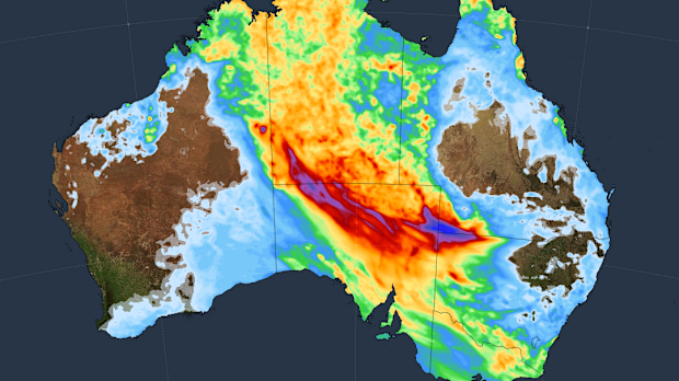 Every state will receive heavy rainfall this week.