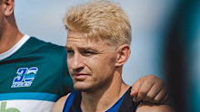Blues star Beauden Barrett.